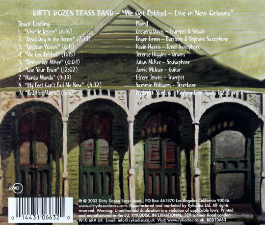 Dirty Dozen Brass Band: We Got Robbed!-Live In New Orl [CD]