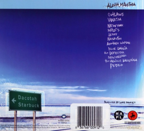 Luke Doucet: Aloha,Manitoba [CD]