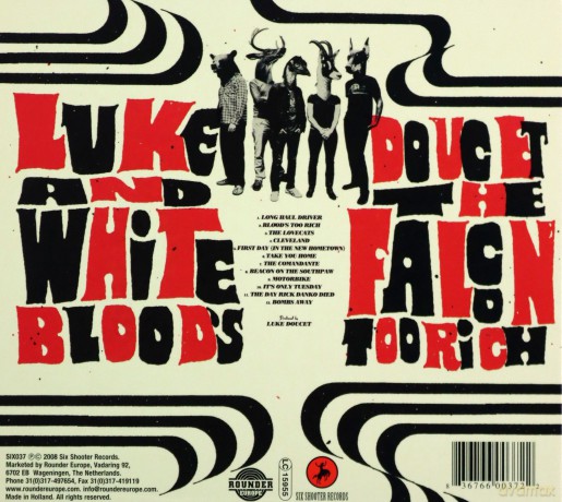 Luke Doucet&The White Falcon: Bloods Too Rich [CD]