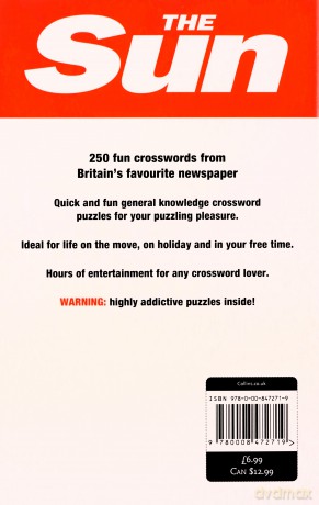 The Sun Quick Crossword Book 9: 250 fun crosswords from Britain's favourite newspaper (The Sun Puzzle Books) - The Sun [KSIĄŻKA]