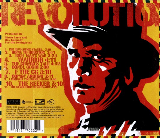 Steve Earle: Revolution Starts...Now,The [CD]