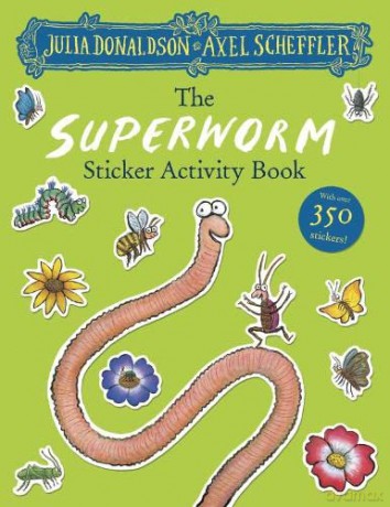 The Superworm Sticker Book - Julia Donaldson [KSIĄŻKA]