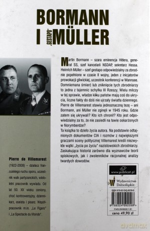 Bormann i "Gestapo" Muller na usługach Stalina - Pierre de Villemarest [KSIĄŻKA]