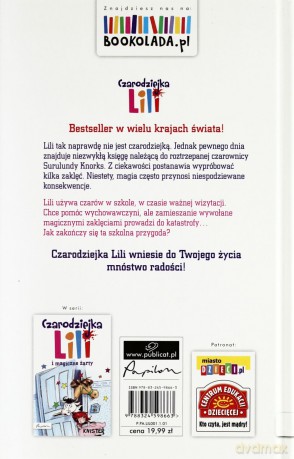 Czarodziejka Lili stawia szkołę na głowie - Knister [KSIĄŻKA]