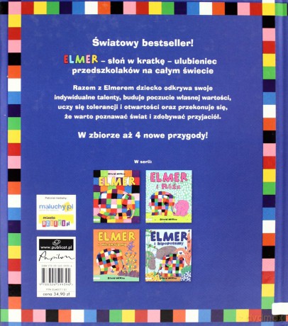 Elmer. Wielka księga przygód - David McKee [KSIĄŻKA]