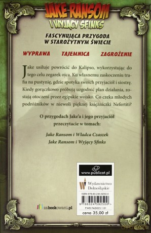 Jake Ransom i Wyjący Sfinks - James Rollins [KSIĄŻKA]