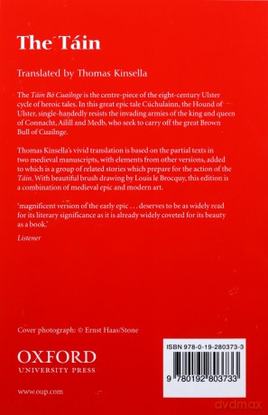 The Tain: Translated from the Irish Epic Tain Bo Cuailnge: From the Irish epic Táin Bó Cuailnge - Louis Le Brocquy [KSIĄŻKA]