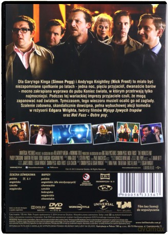 To już jest koniec (The World's End) [DVD]