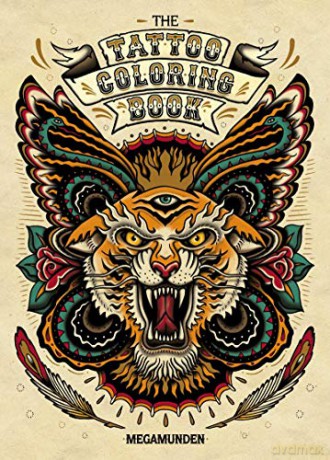 The Tattoo Colouring Book - Megamunden [KSIĄŻKA]