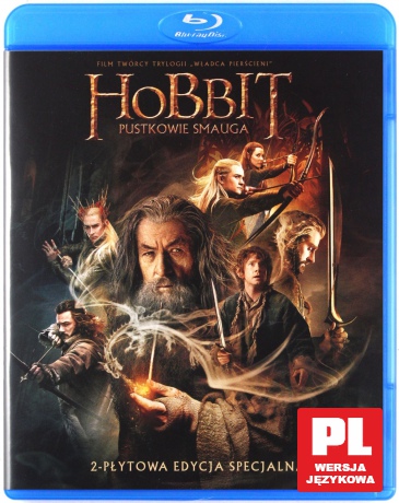 Hobbit: Pustkowie Smauga [2xBlu-Ray]