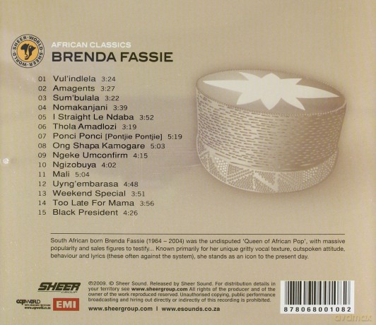 Brenda Fassie: African Classics-Africas Quee [CD]