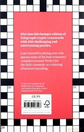 The Telegraph Big Book of Cryptic Crosswords 9 [KSIĄŻKA]