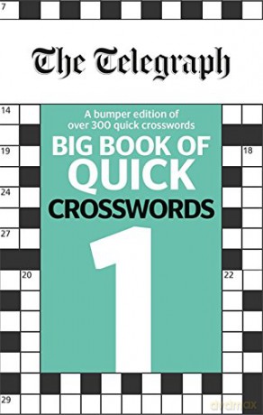 The Telegraph Big Book of Quick Crosswords 1 (The Telegraph Puzzle Books) [KSIĄŻKA]