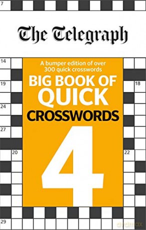 The Telegraph Big Book of Quick Crosswords 4 (The Telegraph Puzzle Books) [KSIĄŻKA]
