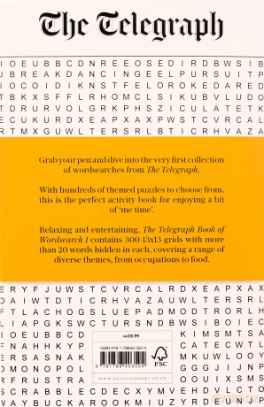 The Telegraph Book of Wordsearch Volume 1 (The Telegraph Puzzle Books) [KSIĄŻKA]