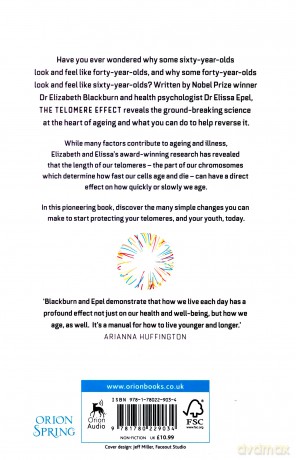 The Telomere Effect: A Revolutionary Approach to Living Younger, Healthier, Longer - Dr Elizabeth Blackburn [KSIĄŻKA]