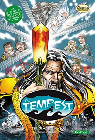 The Tempest The Graphic Novel: Quick Text (British English) - William Shakespeare [KOMIKS]