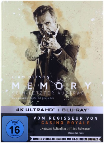 Memory (Bez pamięci) [Blu-Ray 4K]+[Blu-Ray]