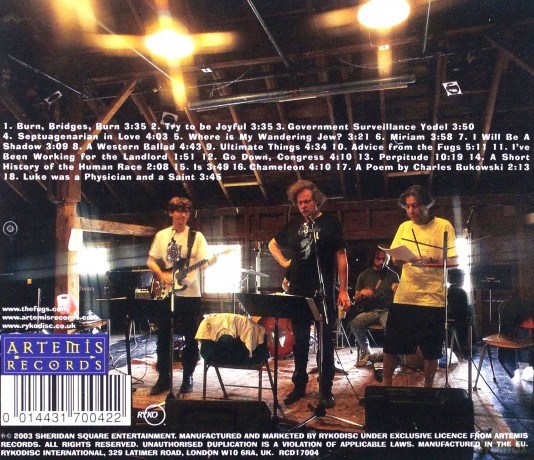 The Fugs: Final Cd (Part1) [CD]