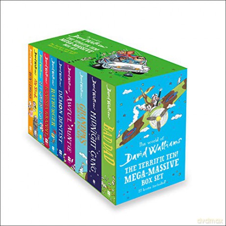 The Terrific Ten: Mega-Massive Box Set: From multi-million bestselling author David Walliams - David Walliams [KSIĄŻKA]