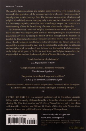 The Territories of Science and Religion - Peter Harrison [KSIĄŻKA]