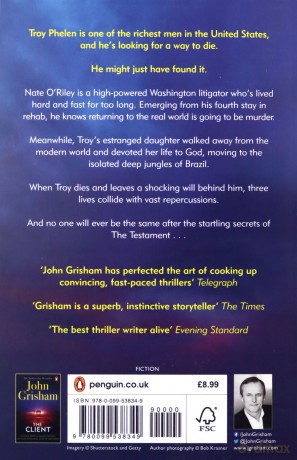 The Testament - John Grisham [KSIĄŻKA]