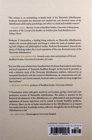 The Theravada Abhidhamma: Inquiry into the Nature of Conditioned Reality - Y. Karunadasa [KSIĄŻKA]