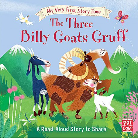The Three Billy Goats Gruff: Fairy Tale with picture glossary and an activity - Pat-a-Cake [KSIĄŻKA]
