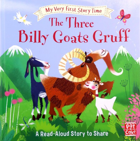 The Three Billy Goats Gruff: Fairy Tale with picture glossary and an activity - Pat-a-Cake [KSIĄŻKA]