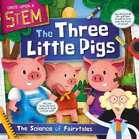 The Three Little Pigs (Once Upon a STEM) - Robin [KSIĄŻKA]
