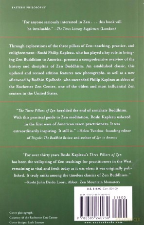 The Three Pillars of Zen: Teaching, Practice, and Enlightenment - Roshi P. Kapleau [KSIĄŻKA]