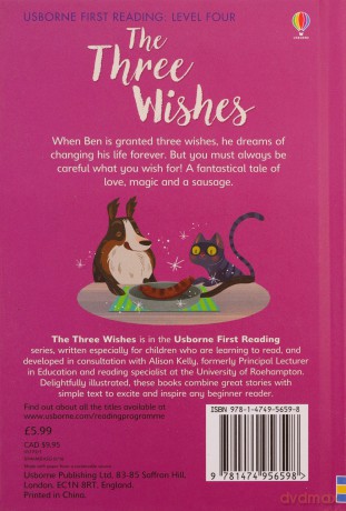 The Three Wishes (First Reading Level 4): 1 - Andrew Prentice [KSIĄŻKA]