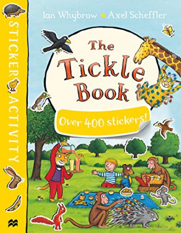 The Tickle Book Sticker Book (Tom and Bear, 5) - Ian Whybrow [KSIĄŻKA]