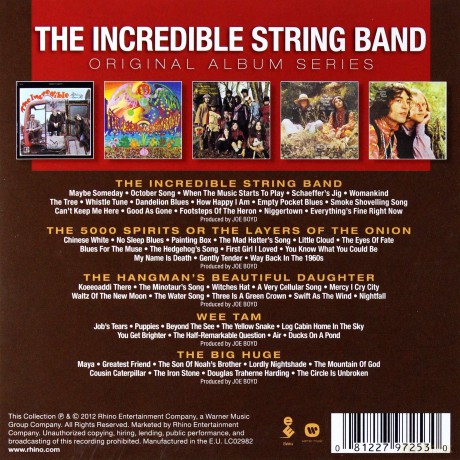The Incredible String Band: Original Album Series [5CD]