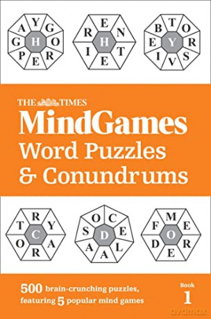 The Times Mind Games Word Puzzles and Conundrums Book 1: 500 brain-crunching puzzles, featuring 5 popular mind games (The Times Puzzle Books) [KSIĄŻKA]