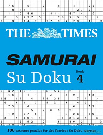 The Times Samurai Su Doku 4: 100 extreme puzzles for the fearless Su Doku warrior (The Times Su Doku) - The Times Mind Games [KSIĄŻKA]