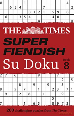 The Times Super Fiendish Su Doku Book 8: 200 challenging puzzles (The Times Su Doku) - The Times Mind Games [KSIĄŻKA]