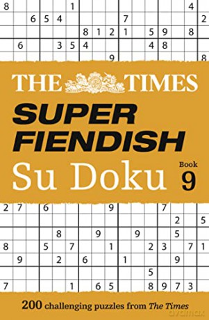 The Times Super Fiendish Su Doku Book 9: 200 challenging puzzles (The Times Su Doku) - The Times Mind Games [KSIĄŻKA]