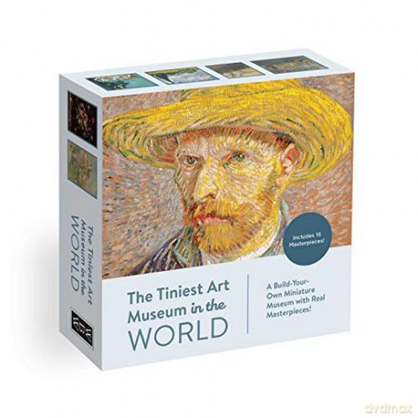 The Tiniest Art Museum in the World: Build-Your-Own Miniature Art Museum with Real Masterpieces! (Tiniest Museum) - Whalen Book Works [KSIĄŻKA]