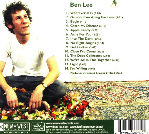 Ben Lee: Awake Is The New Sleep (digipack) [CD]