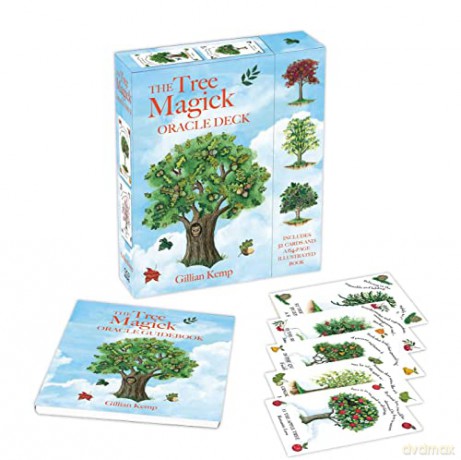 The Tree Magick Oracle Deck: Includes 52 cards and a 64-page illustrated book - Gillian Kemp [KSIĄŻKA]