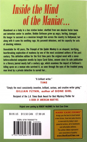 The Triumph of the Spider Monkey: 140 (Hard Case Crime) - Joyce Carol Oates [KSIĄŻKA]