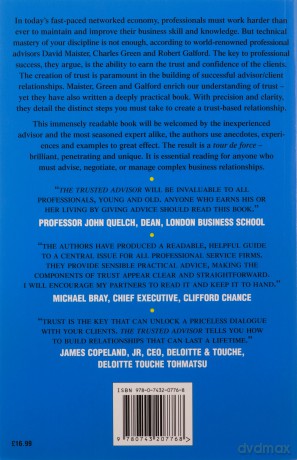 The Trusted Advisor - David H. Maister [KSIĄŻKA]