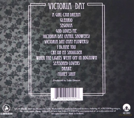 Melissa Mcclelland: Victoria Day [CD]