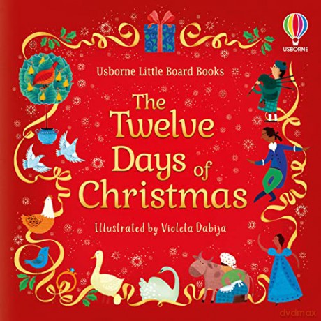The Twelve Days of Christmas (Little Board Books) - Usborne [KSIĄŻKA]