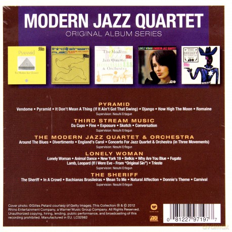 The Modern Jazz Quartet: Original Album Series [5CD]