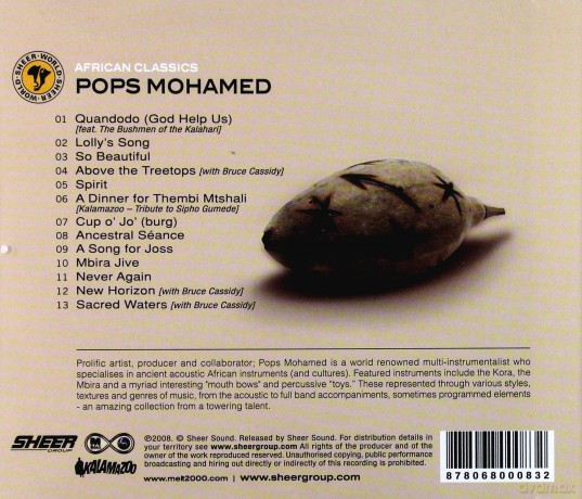 Pops Mohamed: African Classics [CD]