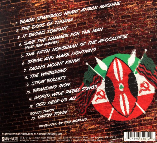 Tom Morello-The Nightwatchman: World Wide Rebel Songs [CD]