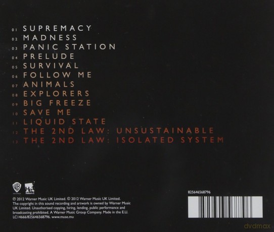 Muse: The 2nd Law [CD]