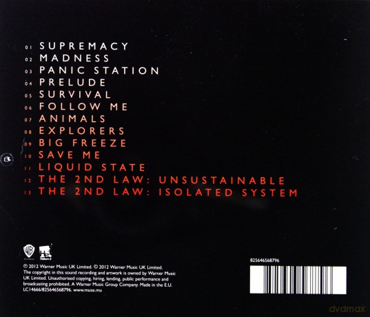 Muse: The 2nd Law [CD]